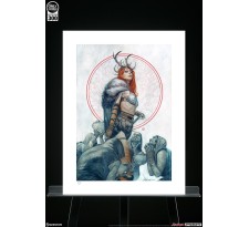 Red Sonja Queen of Hyrkania Unframed Art Print