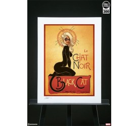 Marvel Art Print Le Chat Noir: The Black Cat by J. Scott Campbell 46 x 61 cm - unframed