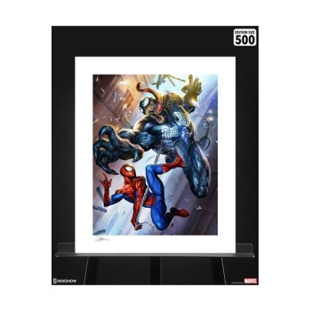 Marvel Art Print Spider-Man vs Venom 46 x 61 cm unframed