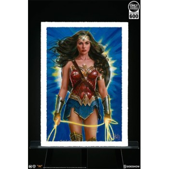 DC Comics Art Print Wonder Woman Lasso of Truth 46 x 61 cm unframed