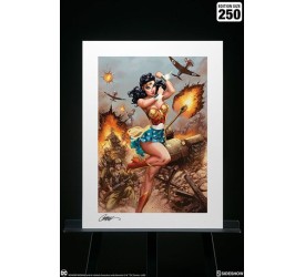 DC Comics Fine Art Print Wonder Woman #750: WWII 46 x 61 cm unframed
