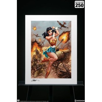 DC Comics Fine Art Print Wonder Woman #750: WWII 46 x 61 cm unframed