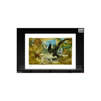 How to Train Your Dragon Art Print Ecto-1 46 x 61 cm unframed