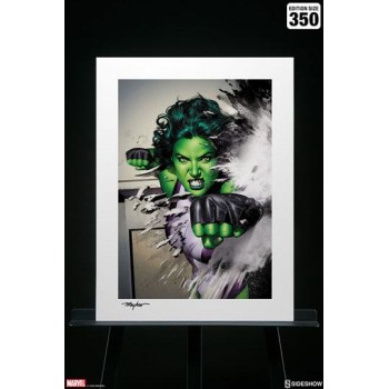 Marvel Art Print She-Hulk 46 x 61 cm unframed