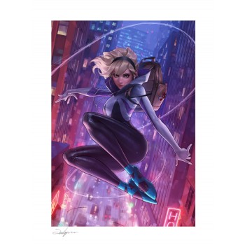 Marvel Comics Art Print Spider-Gwen Unmasked Variant 46 x 56 cm unframed