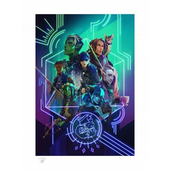 Critical Role Art Print The Mighty Nein Nat 20! 46 x 61 cm unframed
