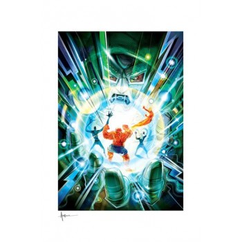 Fantastic Four Art Print Hand of Doom 46 x 61 cm - unframed