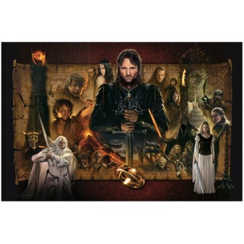 Lord of the Rings Fine Art Print Giclee The Return of the King 61 x 91 cm