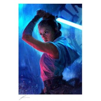 Star Wars Art Print The Duel: Rey 46 x 61 cm unframed