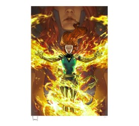Marvel Art Print Jean Grey Phoenix Transformation 46 x 61 cm unframed
