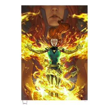 Marvel Art Print Jean Grey Phoenix Transformation 46 x 61 cm unframed