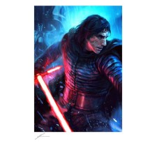 Star Wars Art Print The Duel: Kylo Ren 46 x 61 cm unframed