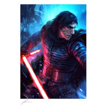 Star Wars Art Print The Duel: Kylo Ren 46 x 61 cm unframed