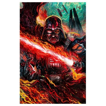 Star Wars: Darth Vader Dark Lord s Fury Unframed Art Print