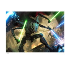 Star Wars Art Print General Grievous 46 x 61 cm unframed