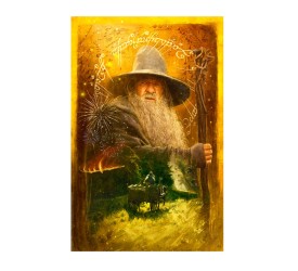 Lord of the Rings: Gandalf Arrives Unframed Art Print 