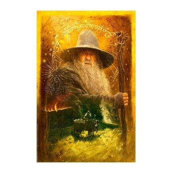 Lord of the Rings: Gandalf Arrives Unframed Art Print