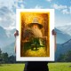 Lord of the Rings: Gandalf Arrives Unframed Art Print