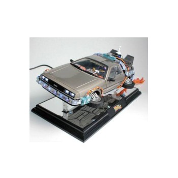 Back to the Future II Floating Model with Light Up Function DeLorean Time Machine 22 cm