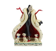 Disney Statue Cruella De Vil (101 Dalmatians) 21 cm