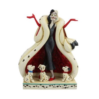 Disney Statue Cruella De Vil (101 Dalmatians) 21 cm