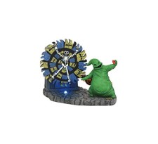 Nightmare Before Christmas Statue Oogie Boogie Gives a Spin 11 cm