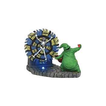 Nightmare Before Christmas Statue Oogie Boogie Gives a Spin 11 cm