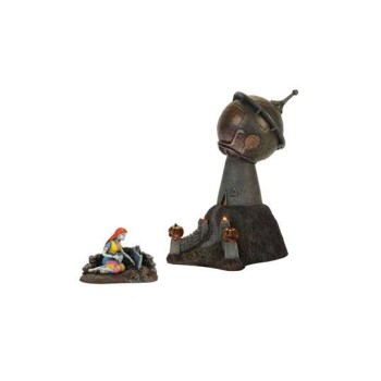 Nightmare Before Christmas Statue Dr. Finkelstein s Observatory 25 cm