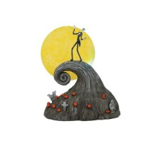Nightmare Before Christmas Statue Jack on Spiral Hill 23 cm