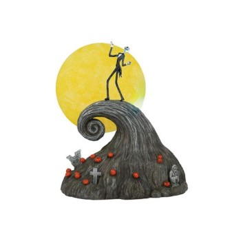 Nightmare Before Christmas Statue Jack on Spiral Hill 23 cm