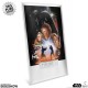 Star Wars Revenge of the Sith Silver Foil Framed Print