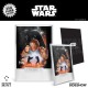 Star Wars Revenge of the Sith Silver Foil Framed Print