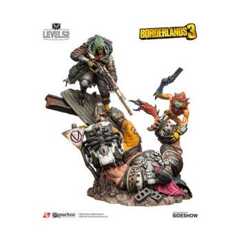 Borderlands 3 Statue 1/6 FL4K A Good Hunt 58 cm