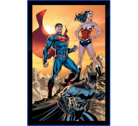 DC Comics Trinity LED Poster Sign