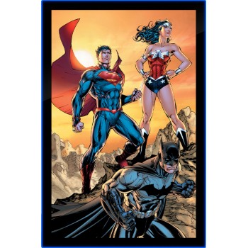 DC Comics Trinity LED Poster Sign