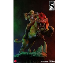 Masters of the Universe Statue He-Man and Battle Cat Classic Deluxe 59 cm