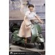 Roman Holiday Princess Ann and 1951 Vespa 125 1/4 Scale Statue