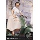 Roman Holiday Princess Ann and 1951 Vespa 125 1/4 Scale Statue