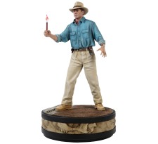 Jurassic Park Alan Grant with Flare 1:4 Scale Statue