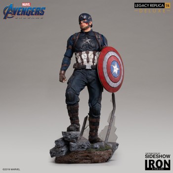 Marvel: Avengers Endgame Deluxe Captain America 1:4 Scale Statue 59 CM