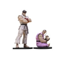 Street Fighter PVC Statues 1/10 Ryu and Dan 18 cm