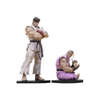 Street Fighter PVC Statues 1/10 Ryu and Dan 18 cm