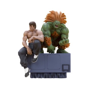 Street Fighter PVC Statues 1/10 Blanka & Fei Long 21 cm