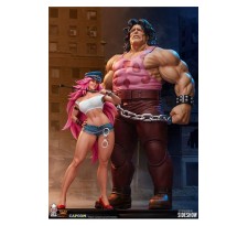 Street Fighter Statues 1/4 Mad Gear Exclusive Hugo and Poison Set