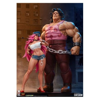 Street Fighter Statues 1/4 Mad Gear Exclusive Hugo and Poison Set