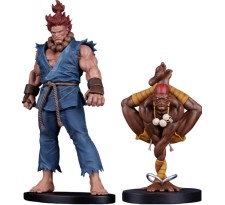 Street Fighter: Akuma and Dhalsim 1:10 Scale Statue Set