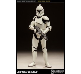 Star Wars Deluxe Action Figure 1/6 Shiny Clon..
