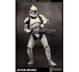 Star Wars Deluxe Action Figure 1/6 Veteran Cl..