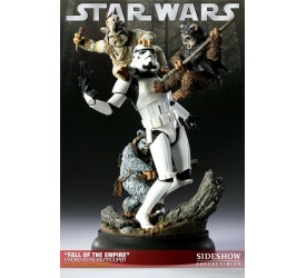 Star Wars Diorama Fall of the Empire (Ewoks v..