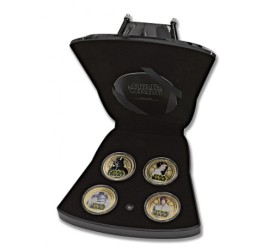 Star Wars Gold-Plated Coin Set in Darth Vader..
